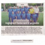Giornale di Brescia - Argento ingegneri bresciani a Jesolo